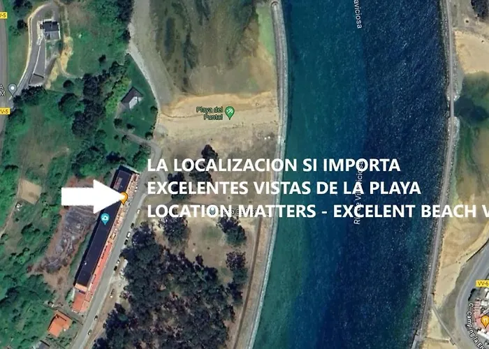 Playa Del Puntal Villaviciosa Asturias Lujo Primera Linea Playa