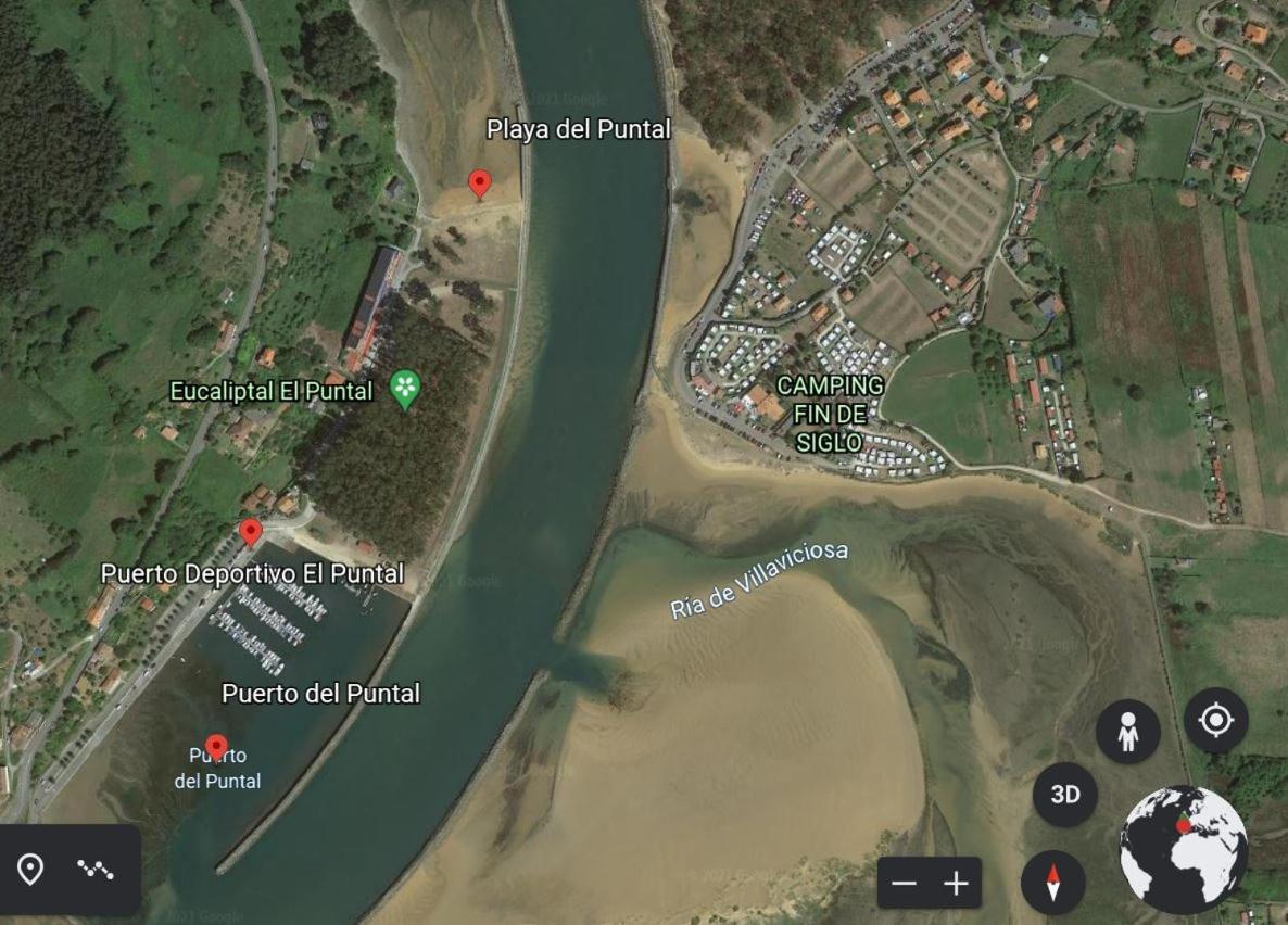 Playa Del Puntal Villaviciosa Asturias Lujo Primera Linea Playa Apartment *