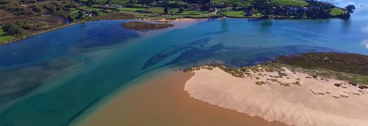 Playa Del Puntal Villaviciosa Asturias Lujo Primera Linea Playa *